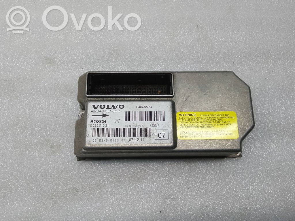 Volvo S60 Airbag control unit/module 