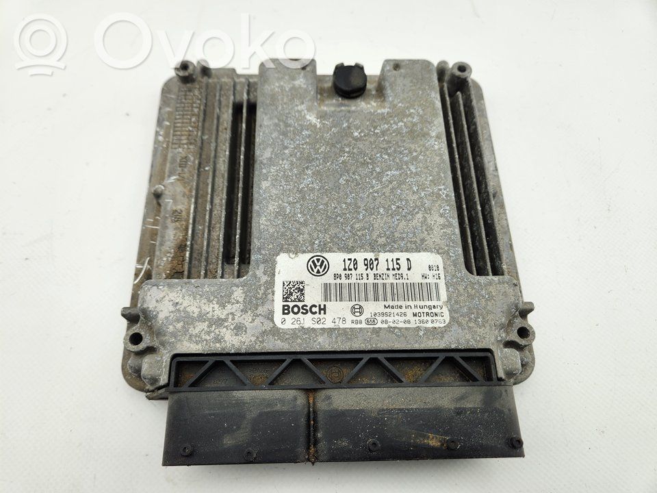 Skoda Octavia Mk2 (1Z) Engine control unit/module 