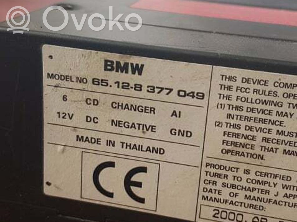 BMW X5 E53 CD/DVD mainītājs 
