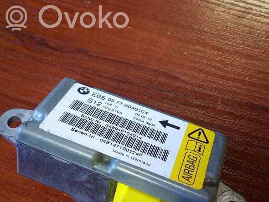 BMW 7 E65 E66 Airbag control unit/module 