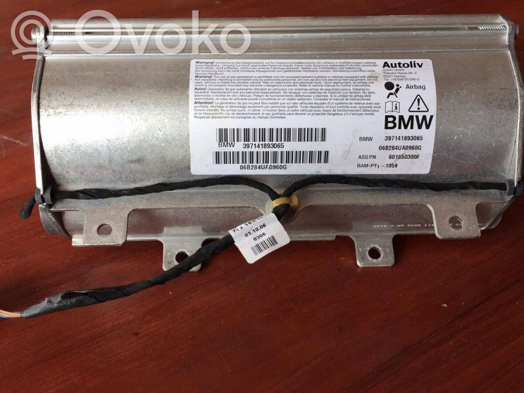 BMW 7 E65 E66 Airbag de passager 