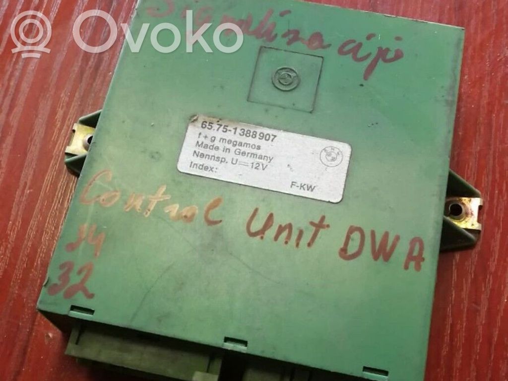 BMW 5 E34 Unidad de control/módulo de alarma 