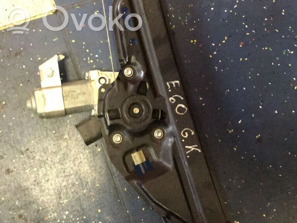 BMW 5 E60 E61 Regulador de puerta trasera con motor 