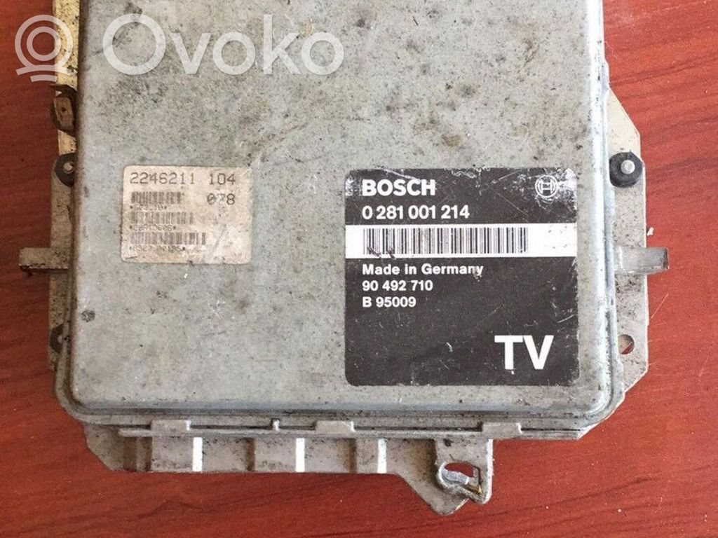Opel Omega B1 Engine control unit/module 