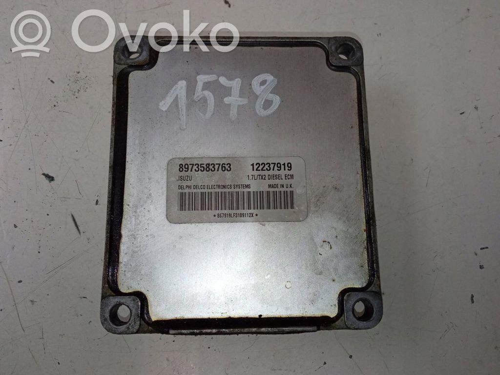 Opel Combo C Engine control unit/module ECU 