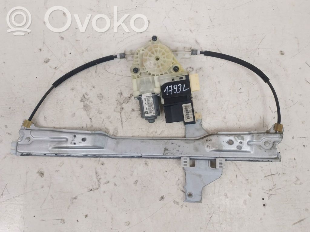 Citroen C4 I Front door window regulator with motor 