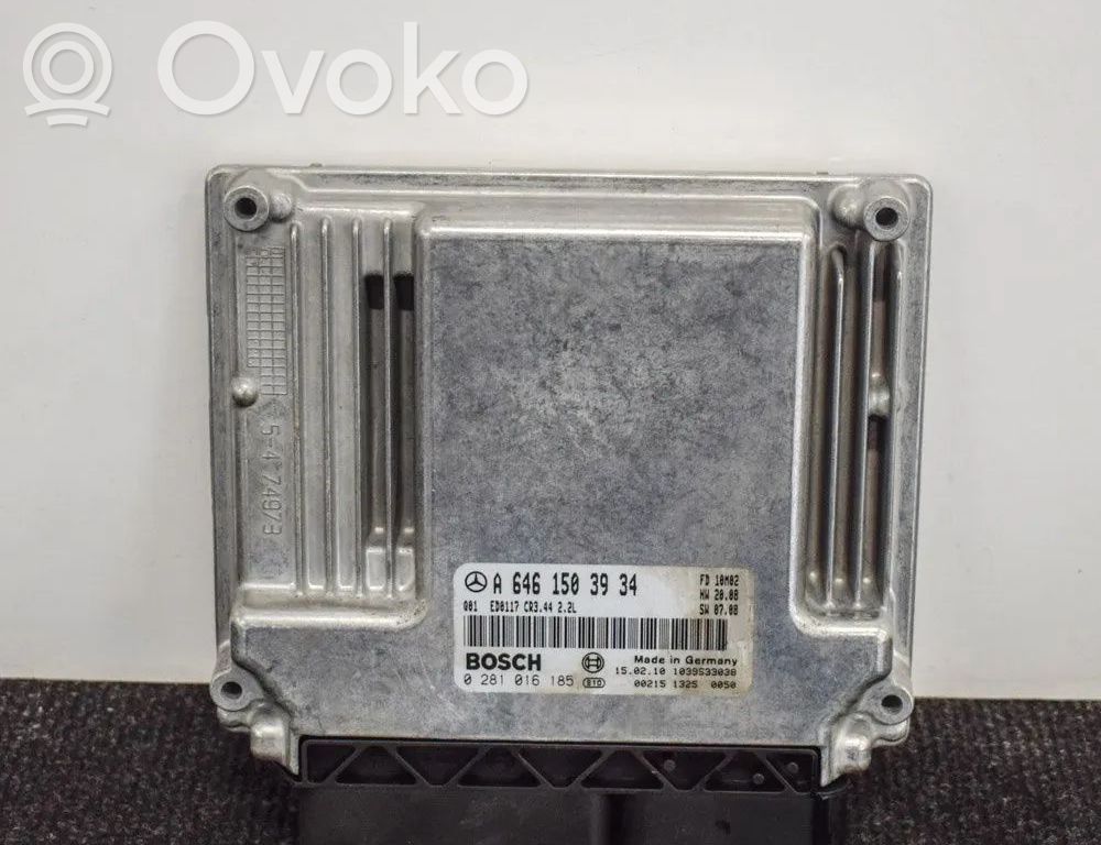 Mercedes-Benz CLC CL203 Unitate/modul de control motor 