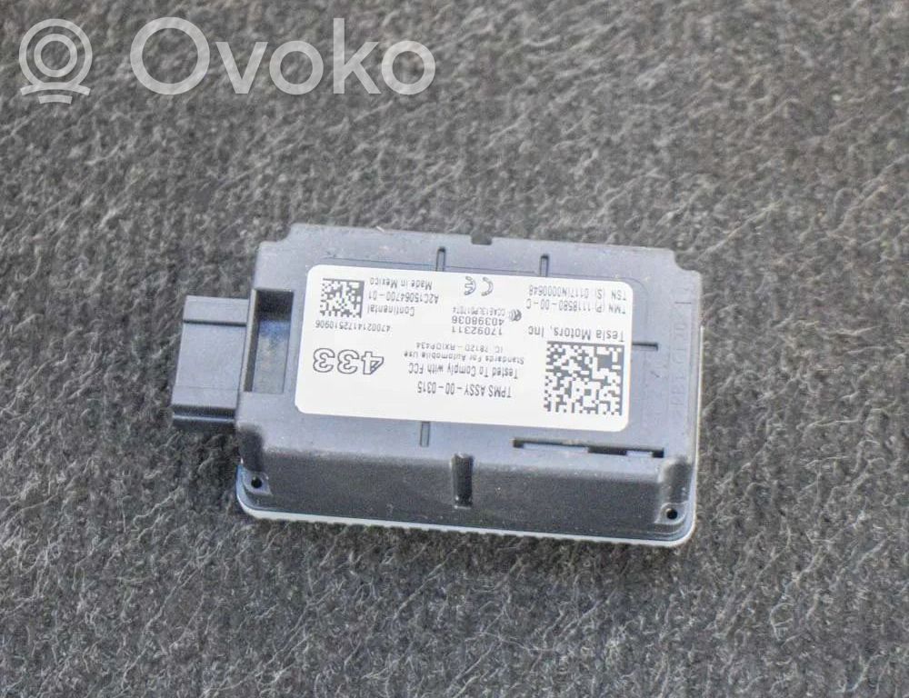 Tesla Model 3 Module de pression des pneus 