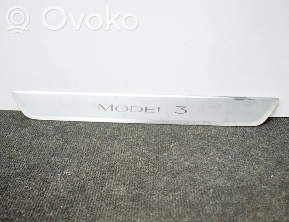 Tesla Model 3 Front sill trim cover 