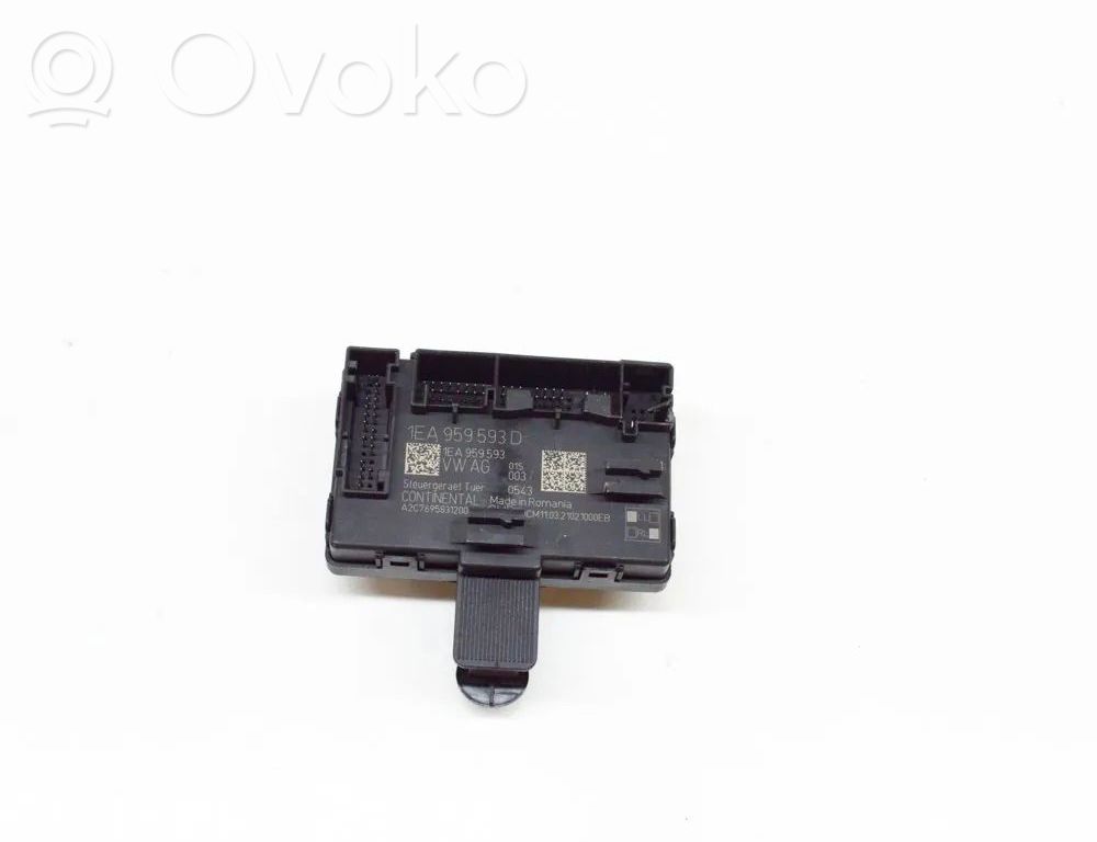 Volkswagen ID.3 Door control unit/module 