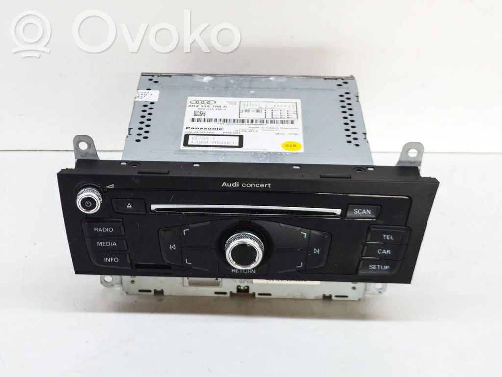 Audi A5 8T 8F Radio/CD/DVD/GPS-pääyksikkö 