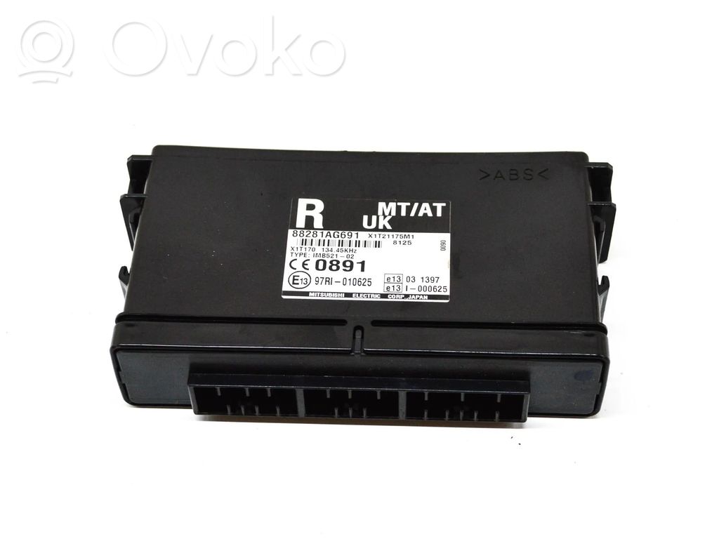 Central body control module   E13I000625,88281AG691,97RI010625