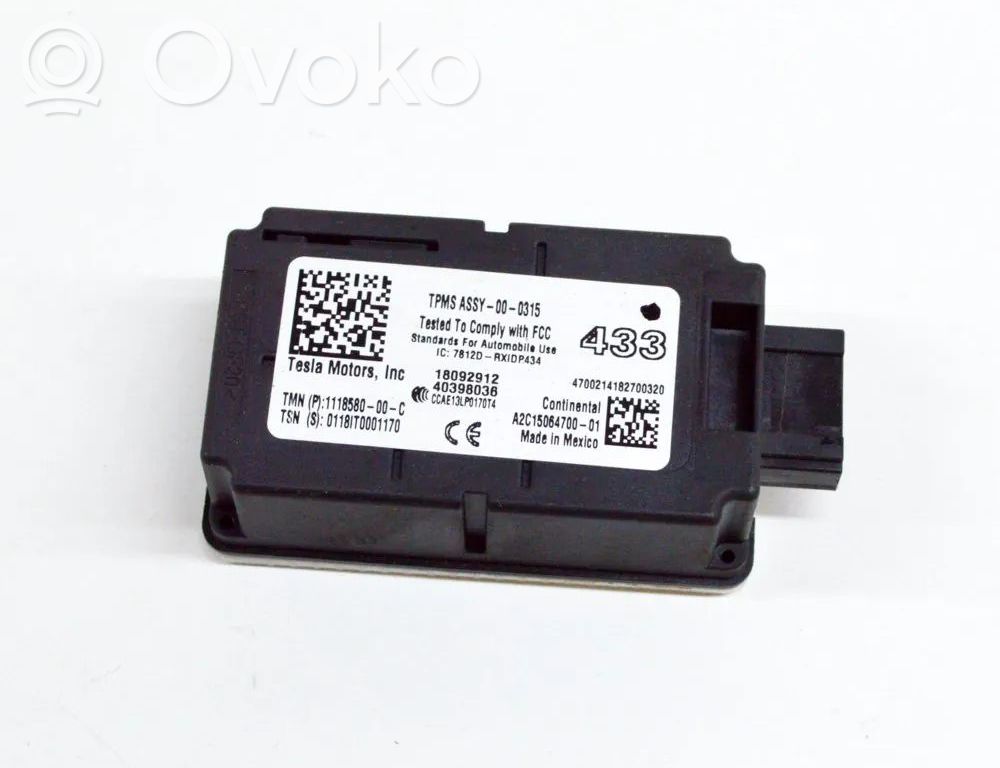 Tesla Model 3 Module de pression des pneus 