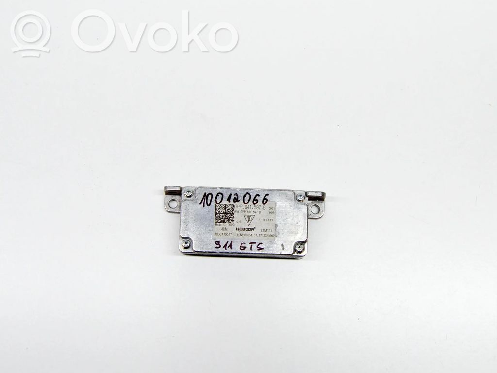 Porsche 911 991 Módulo de control de balasto LED 
