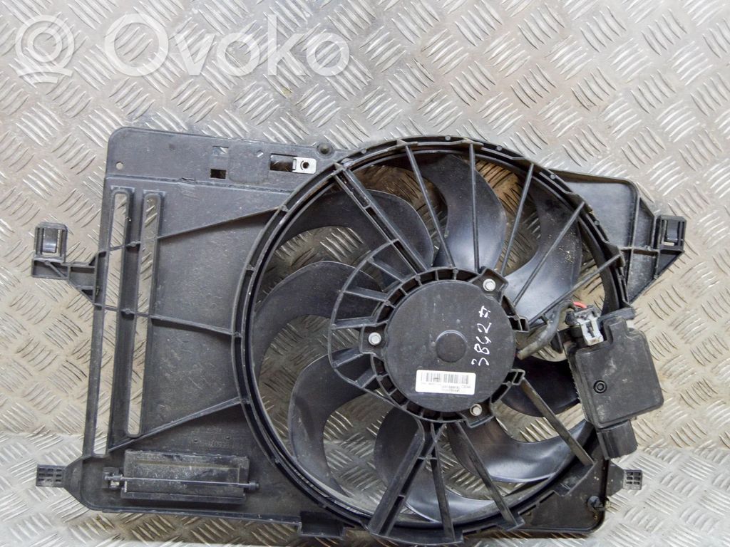 Ford Focus Radiator cooling fan shroud 