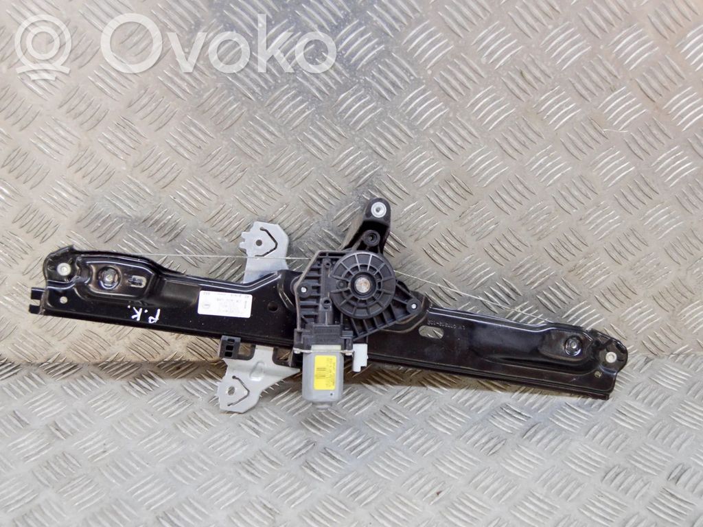 Nissan Qashqai Podnośnik szyby drzwi z silniczkiem 