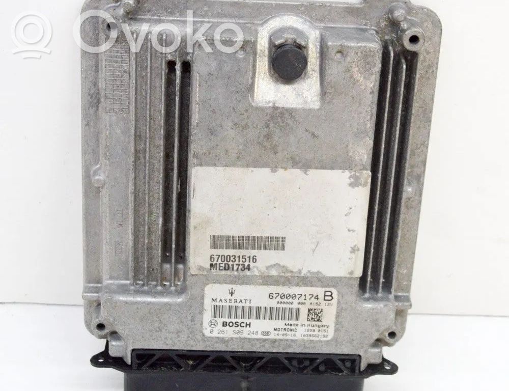 Maserati Quattroporte Engine control unit/module 