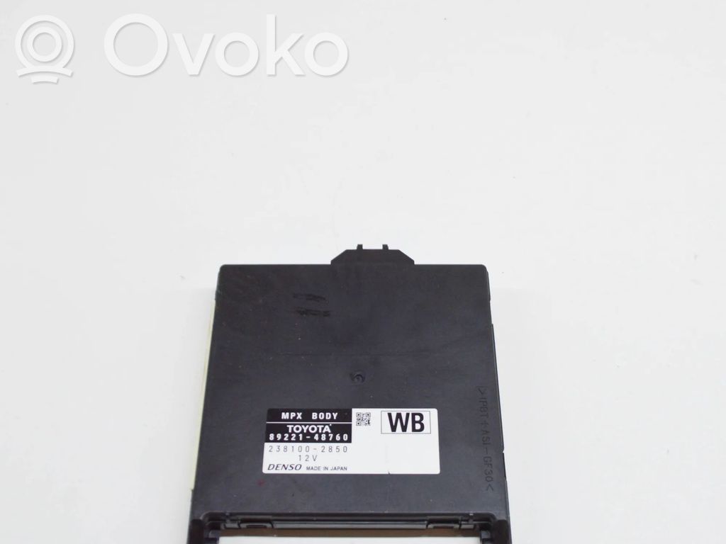 Lexus RX 450H Module de contrôle carrosserie centrale 