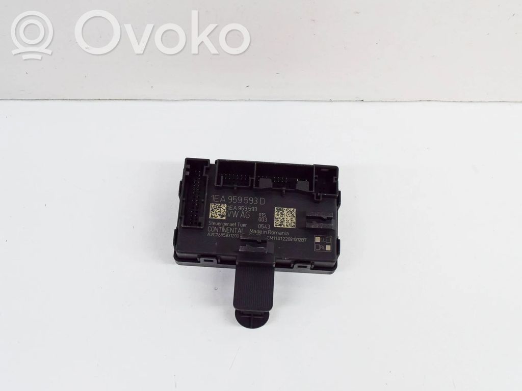 Volkswagen ID.3 Door control unit/module 