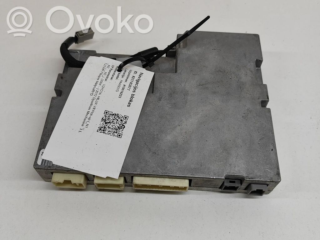 Toyota Hilux (AN10, AN20, AN30) Navigācijas (GPS) vadības bloks 