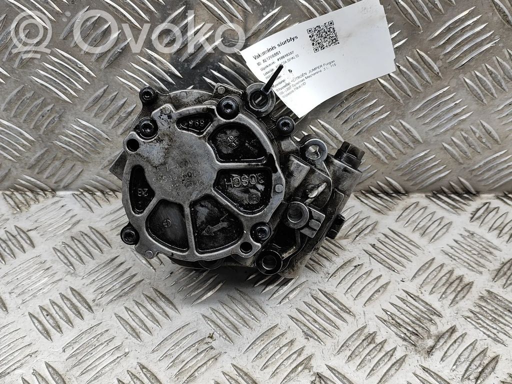 Citroen Jumper Vacuum pump 