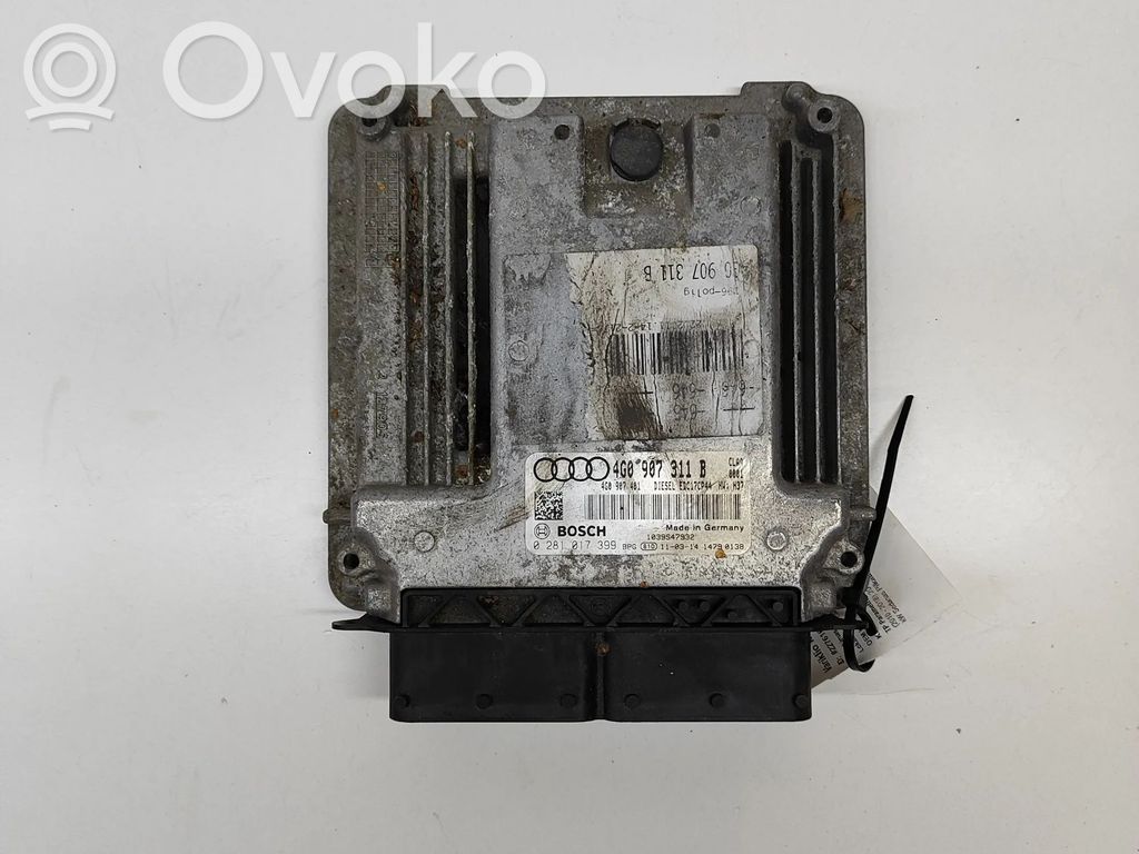 Audi A6 S6 C7 4G Variklio valdymo blokas 