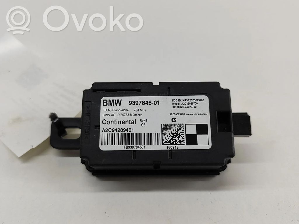 BMW 3 F30 F35 F31 Muut laitteet 