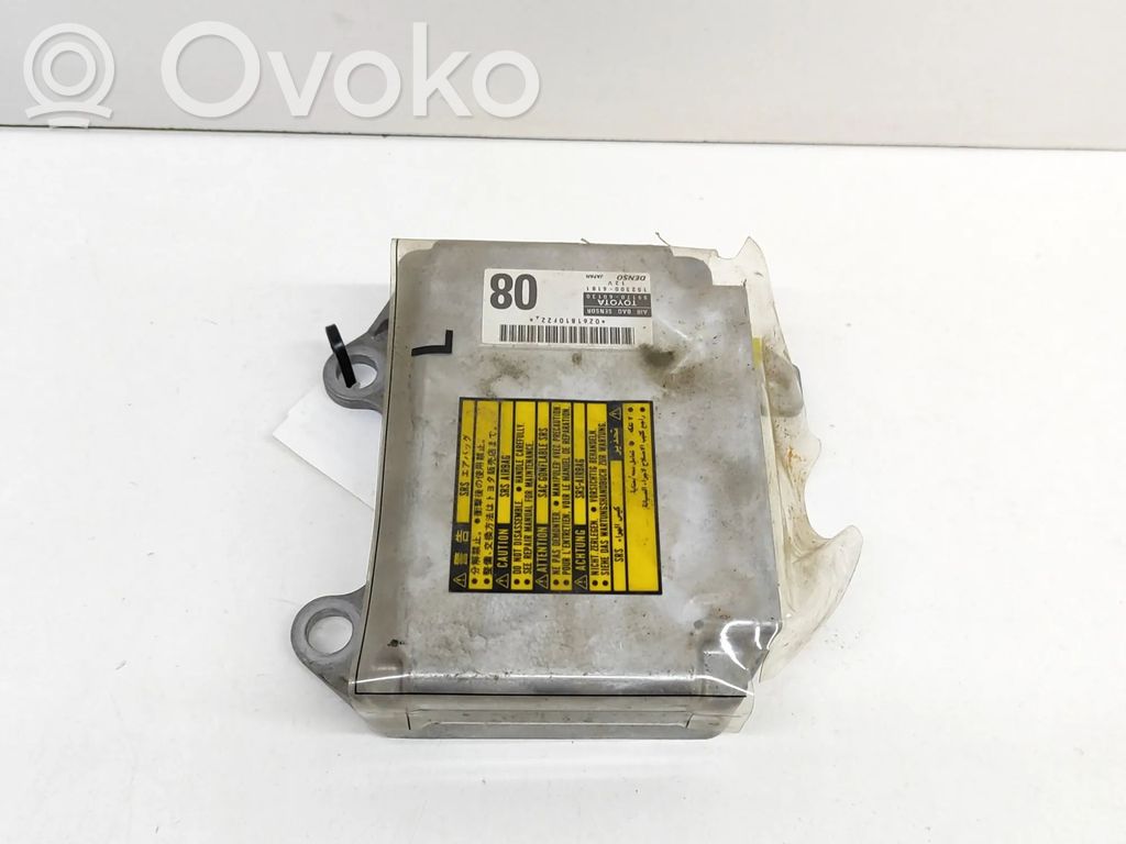 Toyota Land Cruiser (J120) Unitate/modul de comandă airbaguri 
