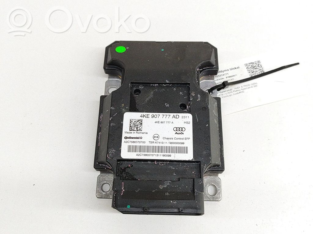 Module de commande suspension   4KE907777A,A2C7560570700,4KE907777AD