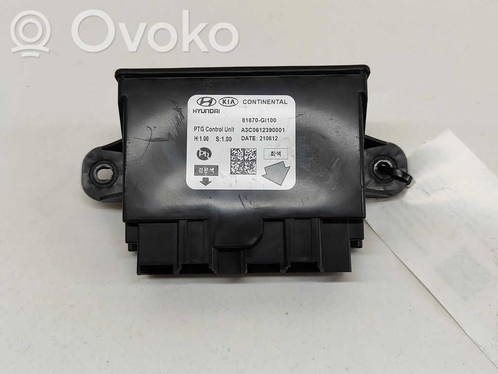 Hyundai Ioniq 5 Tailgate/trunk control unit/module 