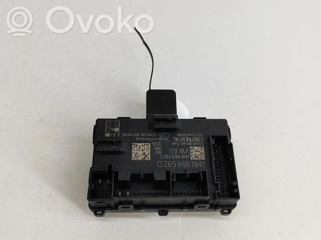 Audi Q7 4M Door control unit/module 