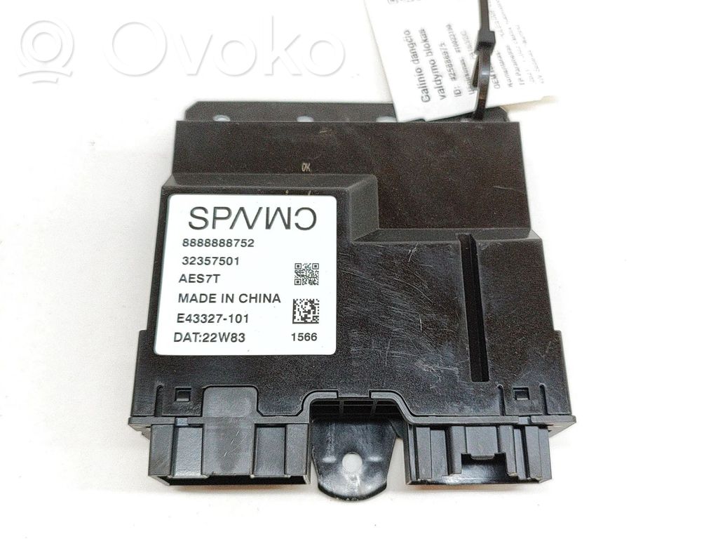 Polestar 2 Tailgate/trunk control unit/module 