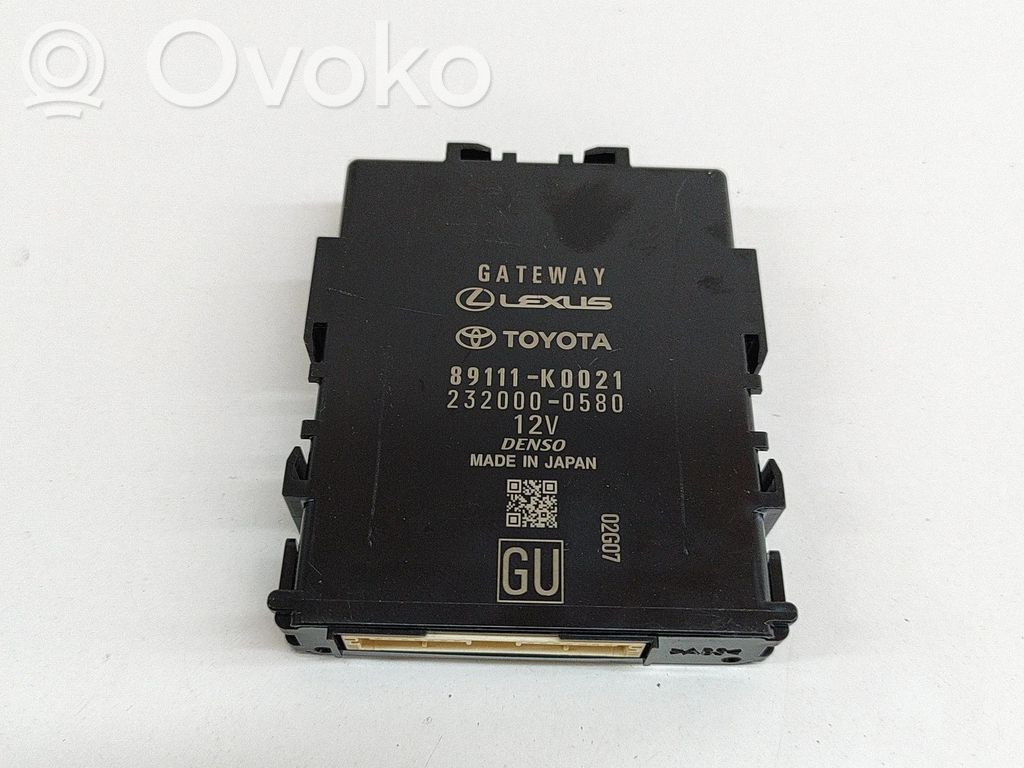 Toyota Yaris XP210 Módulo de control Gateway 