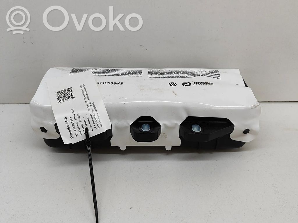 Skoda Enyaq iV Poduszka powietrzna Airbag pasażera 