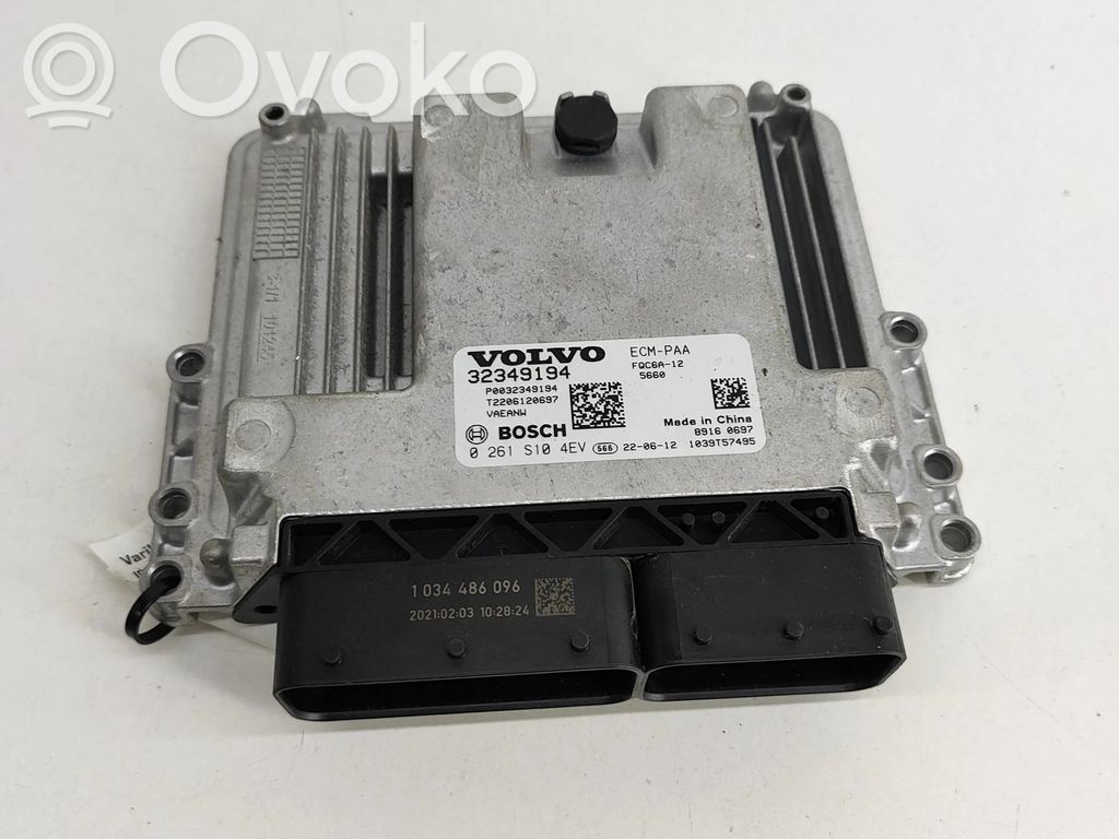 Unidad de control/módulo del motor   0261S104EV,32349194