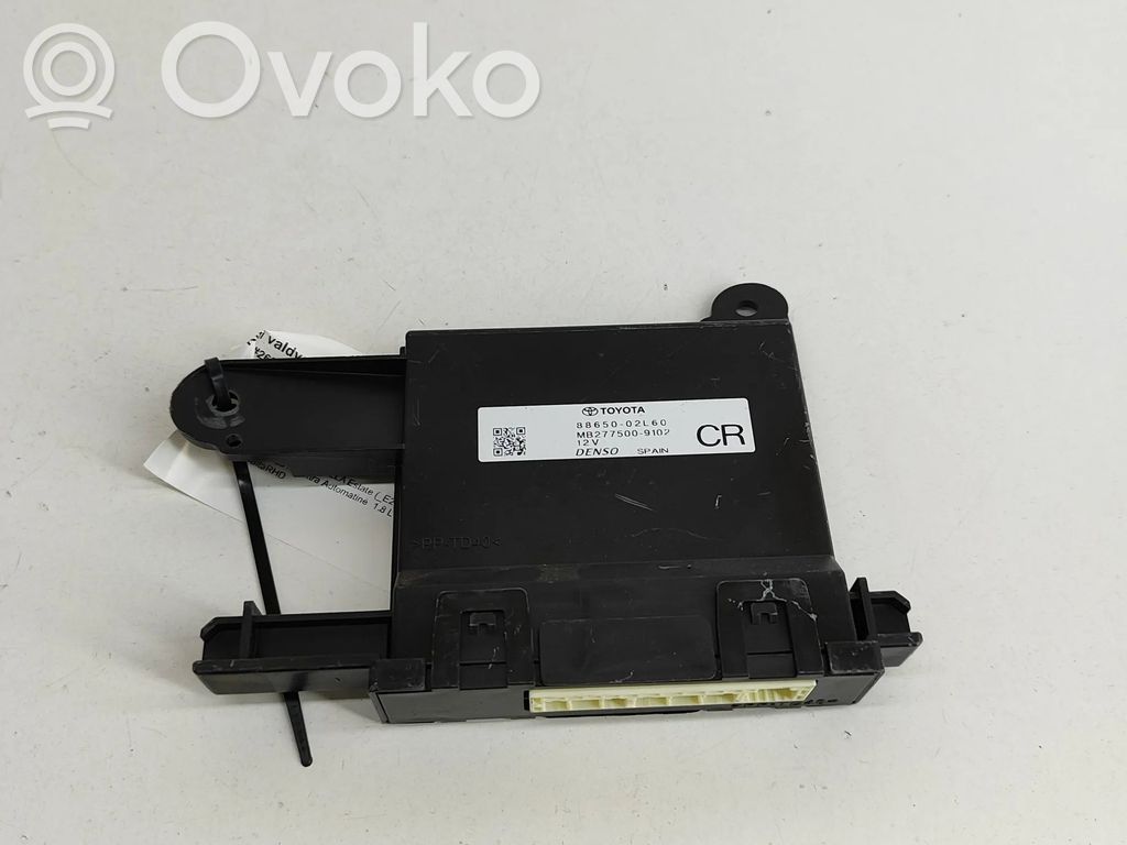 Toyota Corolla E210 E21 Climate control unit 