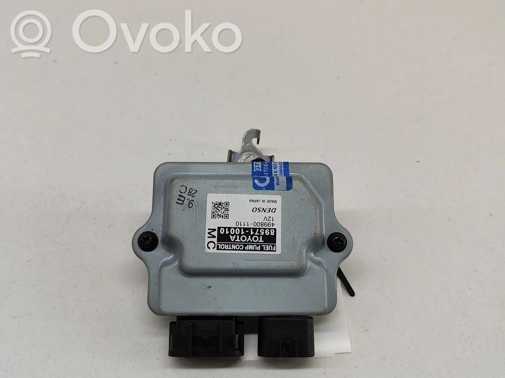Toyota Yaris Cross Fuel injection pump control unit/module 