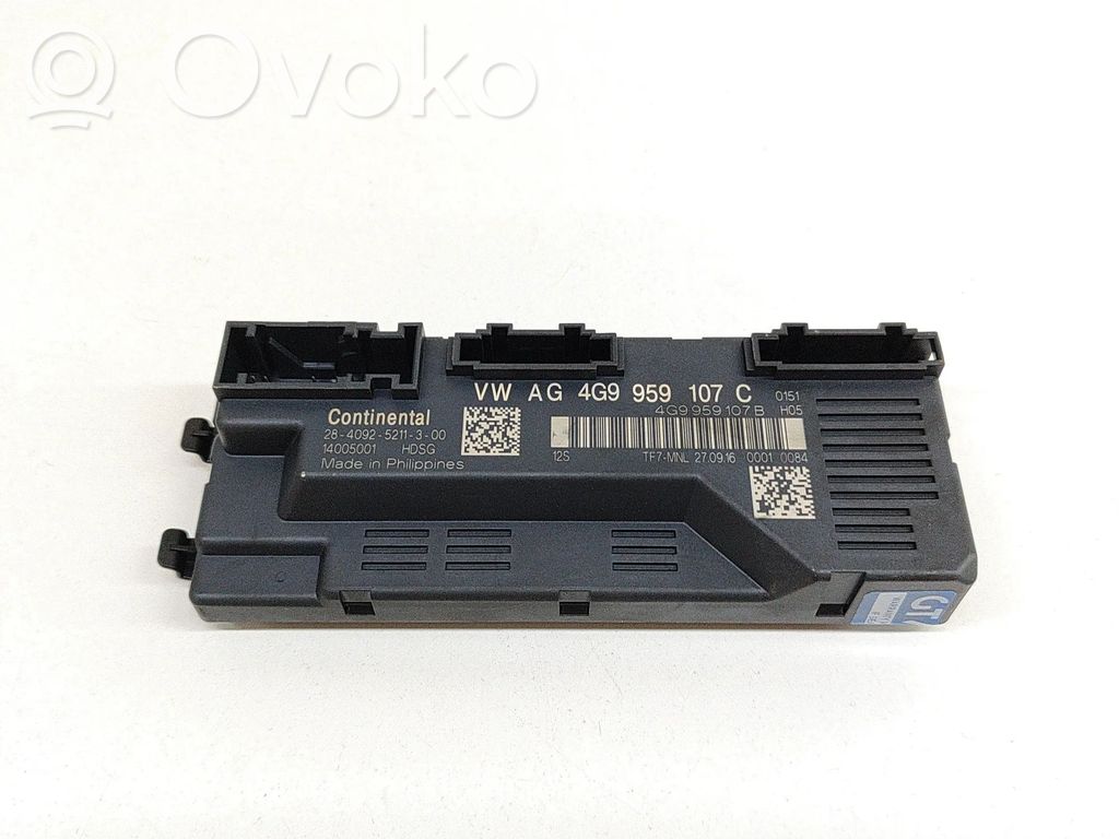 Audi A6 S6 C7 4G Tailgate/trunk control unit/module 