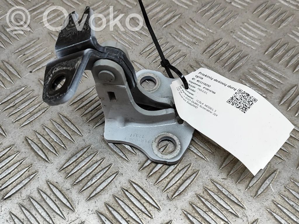 Tesla Model 3 Front door upper hinge 