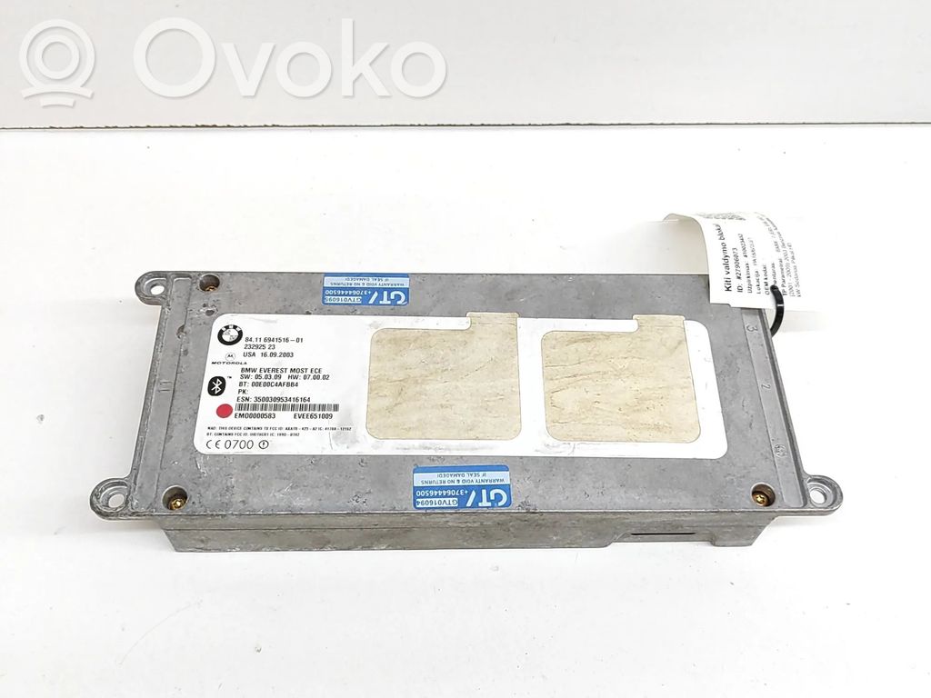 BMW 7 E65 E66 Bluetooth control unit module 