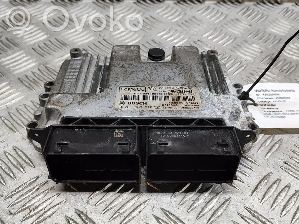 Engine control unit/module   CV6112B684BB,0261S08810,1039S60473,CV6112A650AMC