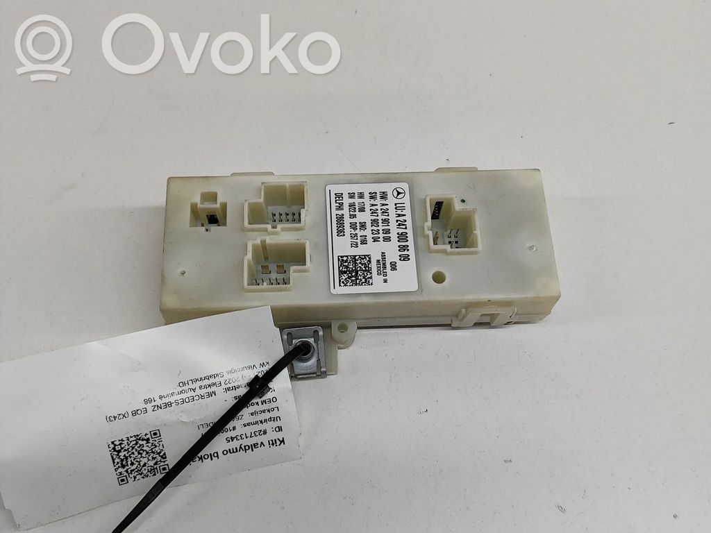 Mercedes-Benz EQB Unitate/modul comandă hayon/portbagaj 