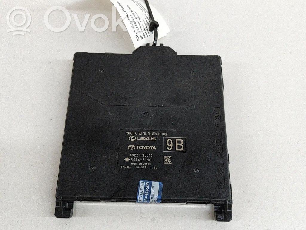 Lexus RX 450H Unidad de control/módulo de bluetooth 