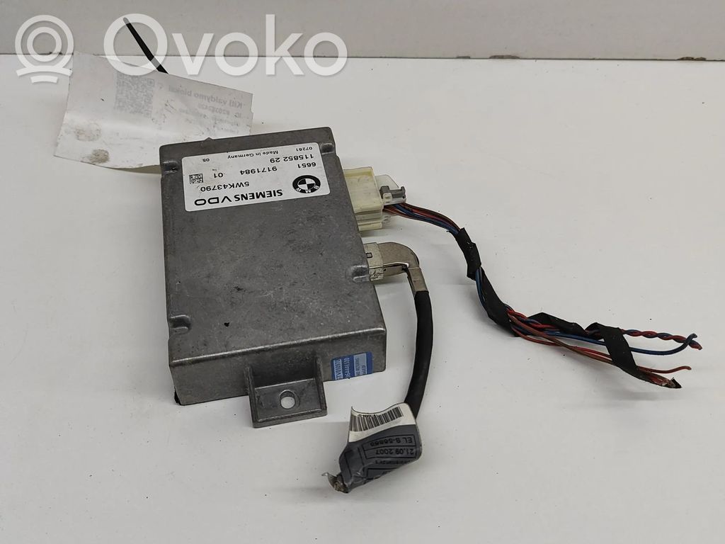 BMW 6 E63 E64 Module de contrôle vidéo 