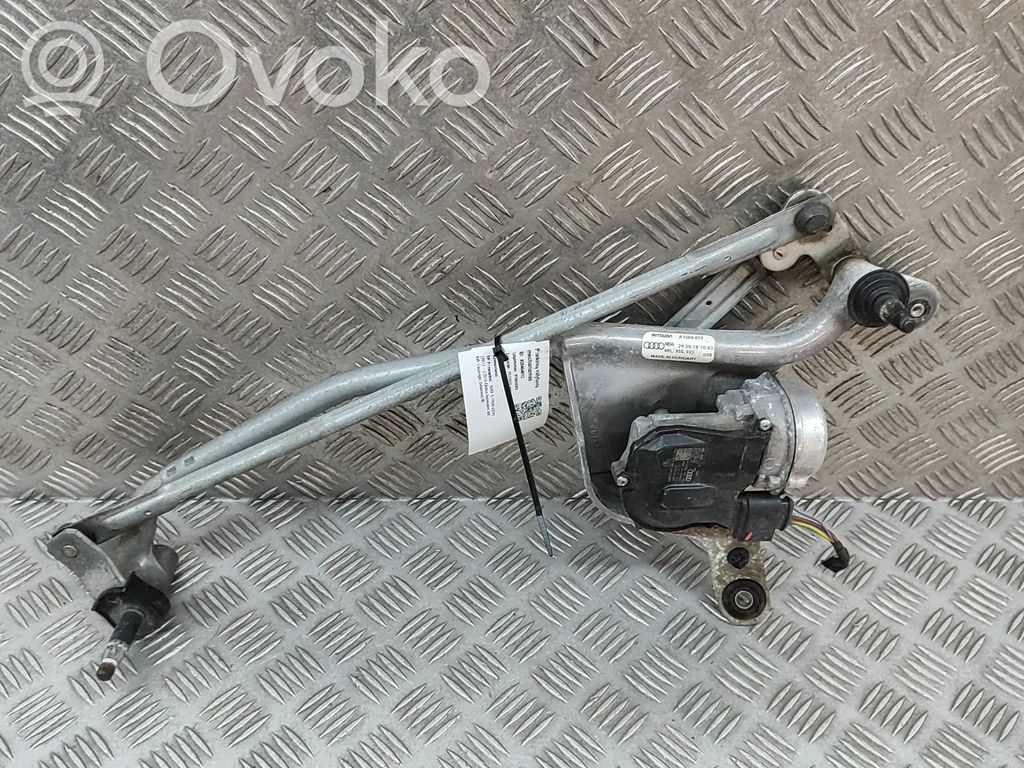 Audi e-tron Wischergestänge Wischermotor vorne 