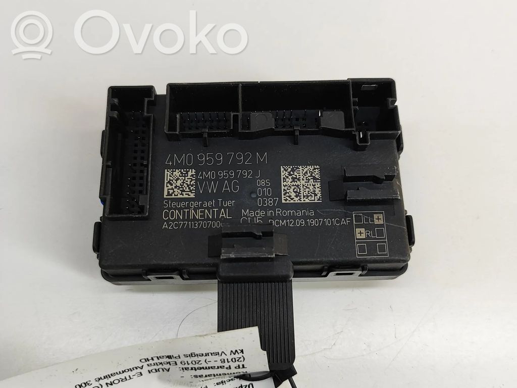 Door control unit/module   4M0959792J,A2C7711370700,4M0959792M