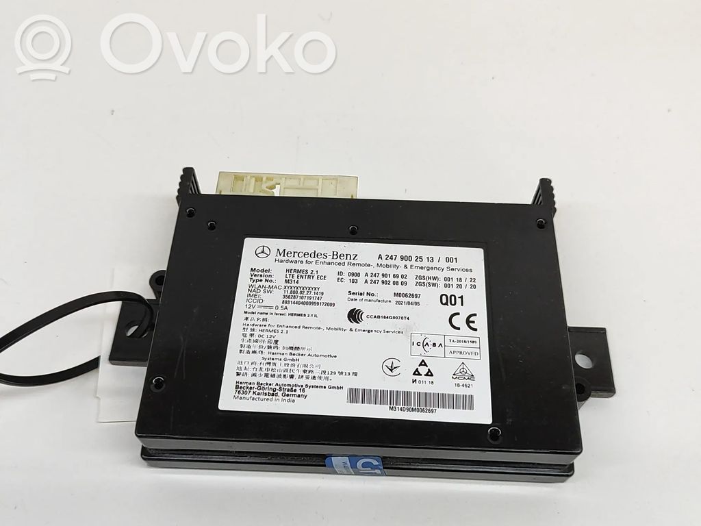 Mercedes-Benz Sprinter W907 W910 Modul unitate control Bluetooth 