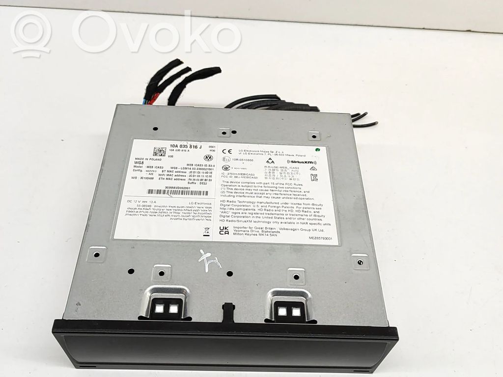 Volkswagen ID.5 Unité / module navigation GPS 