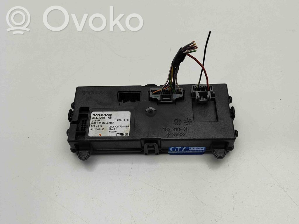 Volvo XC60 Centralina del climatizzatore 