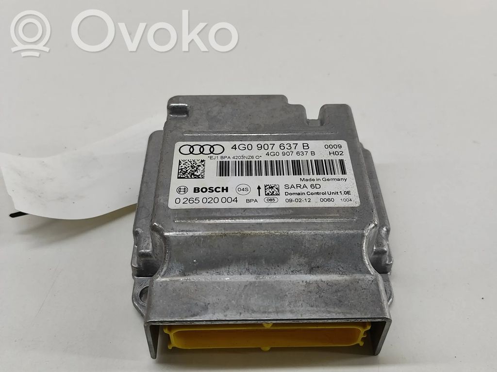 Audi A6 S6 C7 4G Module de contrôle airbag 